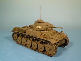 Kampfpanzer II Ausfhrung F (SD. KFZ. 121) mit 2 cm KwK und Koaxial MG