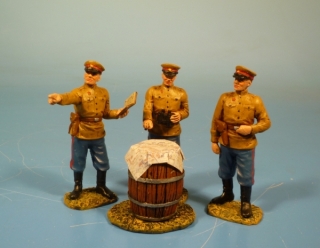 Rote Armee Besprechung der Offiziere