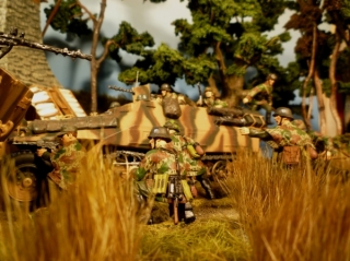 Deutsche Panzergrenadiere im Einsatz Holland 1944