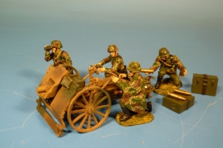 Wehrmacht Tarnfleck Gesch�tzstellung