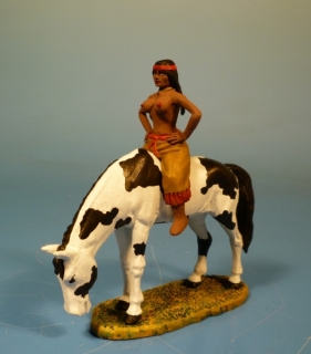 Squaw zu Pferd
