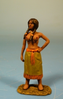 Squaw stehend