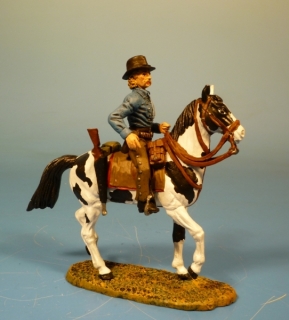 Wilder Westen Cowboy zu Pferd