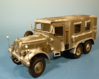 Wehrmacht Einheitsdiesel - Fernsprech Betriebskraftwagen Kfz.61 