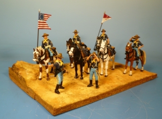 Diorama US Kavallerie