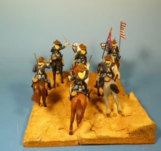 US Kavallerie Diorama
