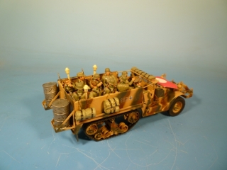 Beute M3 Half-track der deutschen Wehrmacht