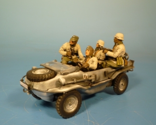 VW Schwimmwagen der 1. SS-Panzerdivision Leibstandarte 