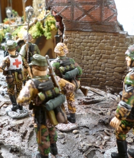 Lineol Diorama Normandie 1944