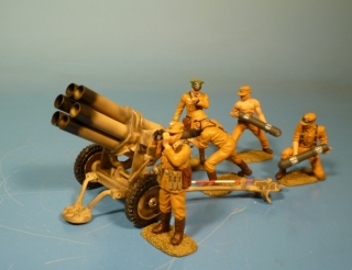 15 cm Nebelwerfer 41 mit Afrikakorps Bedienung