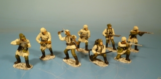 Wehrmacht Winter Soldaten im Kampf