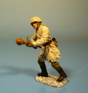 Wehrmacht Winter Soldat mit Panzerfaust