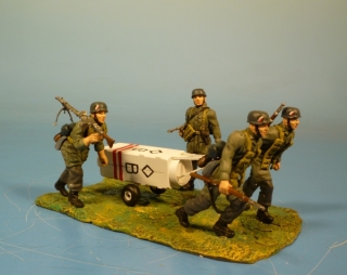 Fallschirmj�ger Diorama: Nach der Landung