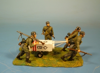 Fallschirmjger Diorama: Nach der Landung