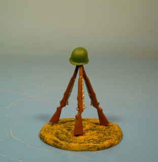 US Army M1 Garand Gewehrpyramide