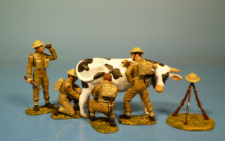 Britische Armee Operation Milch