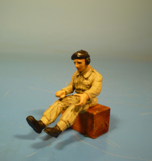 Britischer Panzersoldat Fahrer