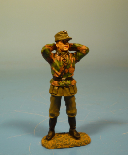 Gefangener Waffen-SS Soldat
