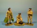 Britische Panzersoldaten 