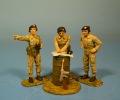 Britische Panzersoldaten 