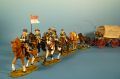 7US Kavallerie Reiterzug mit Planwagen